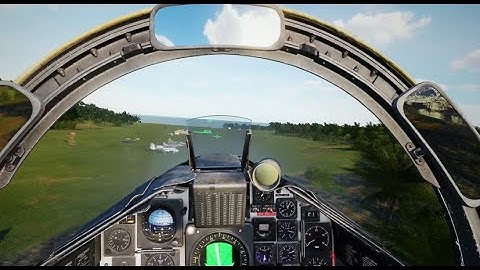 DCS 2.9 4K - AJS-37 Viggen - Short Landing at Pagan Airstrip