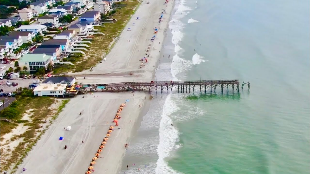 Surfside Pier Tour Surfside Beach, SC YouTube