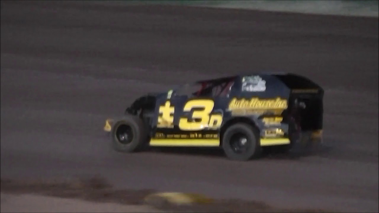 Salina Speedway Auto House Towing Modified Lites 81817 YouTube