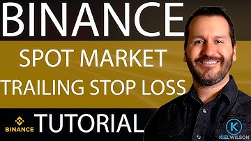 BINANCE - TRAILING STOP LOSS - TUTORIAL - (SPOT MARKET)