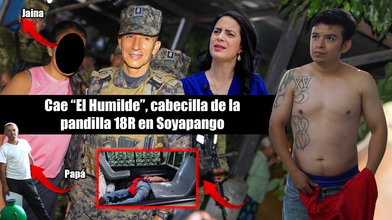 Nayib Bukele Captura a Cabecilla de la Pandilla 18