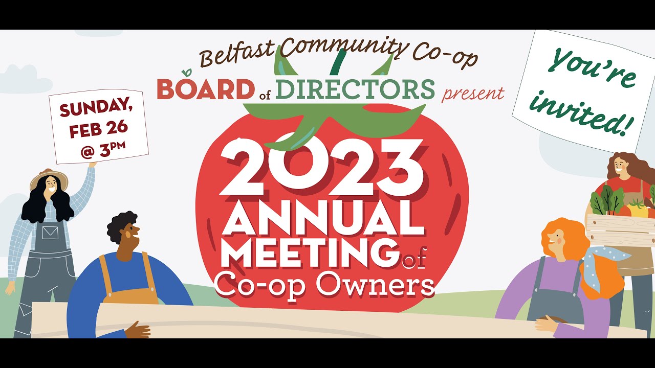 Belfast Community Co-op Annual Meeting 2023