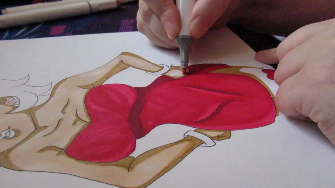 Drawing Betty Boop - YouTube