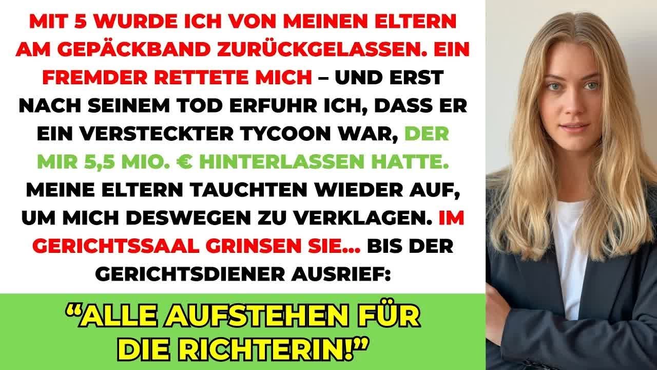 Meine Eltern Ließen Mich Mit 5 Am Flughafen Zurück – Und Verklagten Mich Auf 5,5 Mio  €
