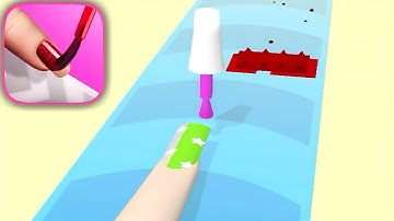 Nail Polish Run All Levels Walkthrough Gameplay iOS,Android New Update Mobile Game Max Level #191