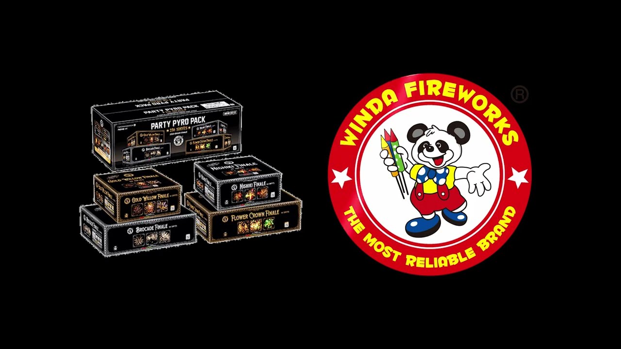 GM1035 Party Pyro Pack – 256-Shot Backyard Finale