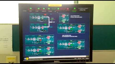 scada operation video in mbr plant