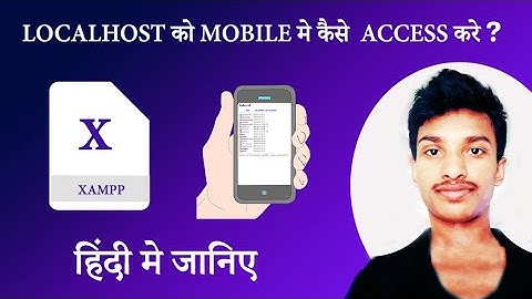 How To Access Localhost On Mobile Device || Best Tricks.