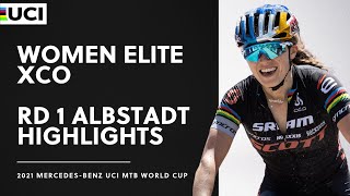 Round 1 - Women Elite XCO Albstadt Highlights | 2021 Mercedes-Benz UCI MTB World Cup