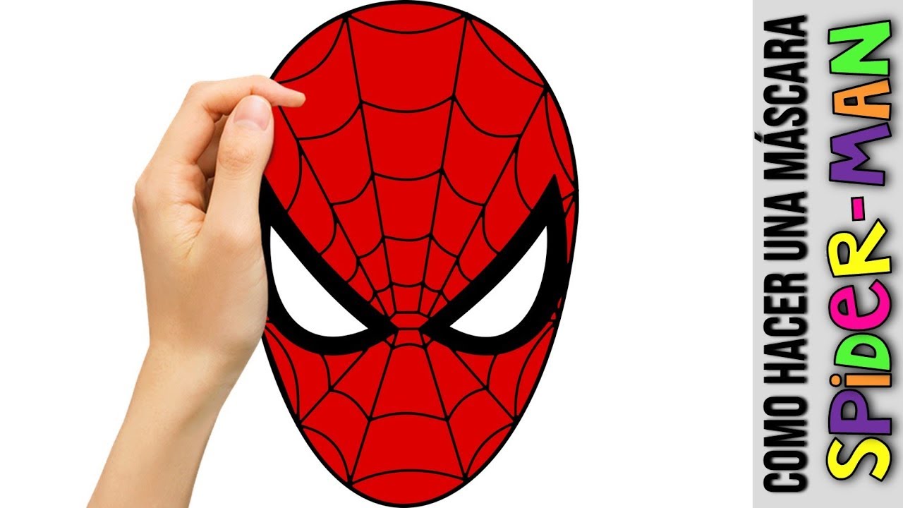 El propietario harto Venta anticipada DIY Crea Tu Propia Máscara De Spiderman ☆ Como Se Hace ☆ Disfraz ☆ Tutorial  ☆ Juguetes De Papel - YouTube