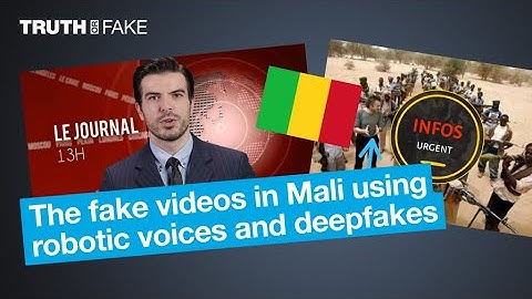 Fake videos using robotic voices and deepfakes circulate in Mali • The Observers - France 24