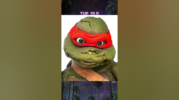 Old Teenage Mutant Ninja Turtles Raphael Movie Suit From Back In The Day.