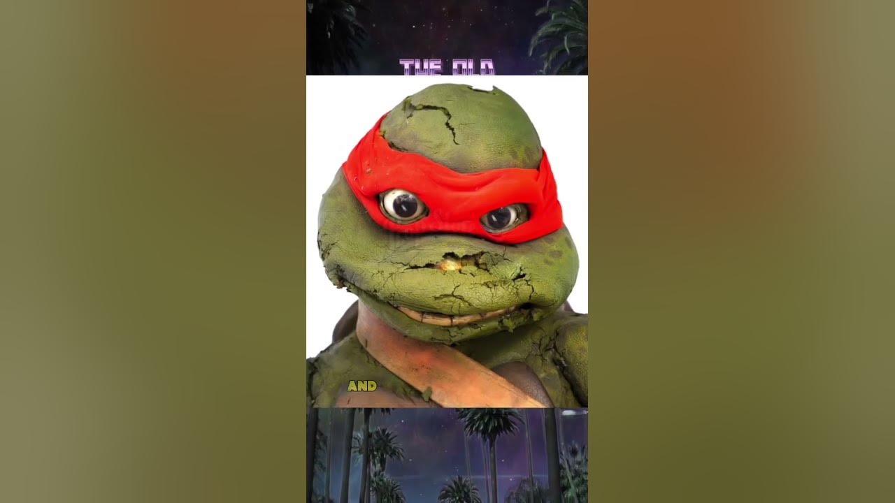 Old Teenage Mutant Ninja Turtles Raphael Movie Suit From Back In The Day.