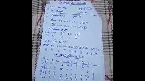 2nd year statistics chap 11 example 11.4