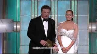 Jennifer Lopez Presenting at the Golden Globes 2011 (HD)