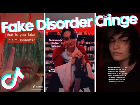 Fake Disorder Cringe - TikTok Compilation 31