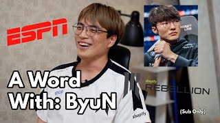 ByuN Talks: Winning ESPN Esports POTY, Life in the Military, Wrist Issues, and more... (Sub Only)