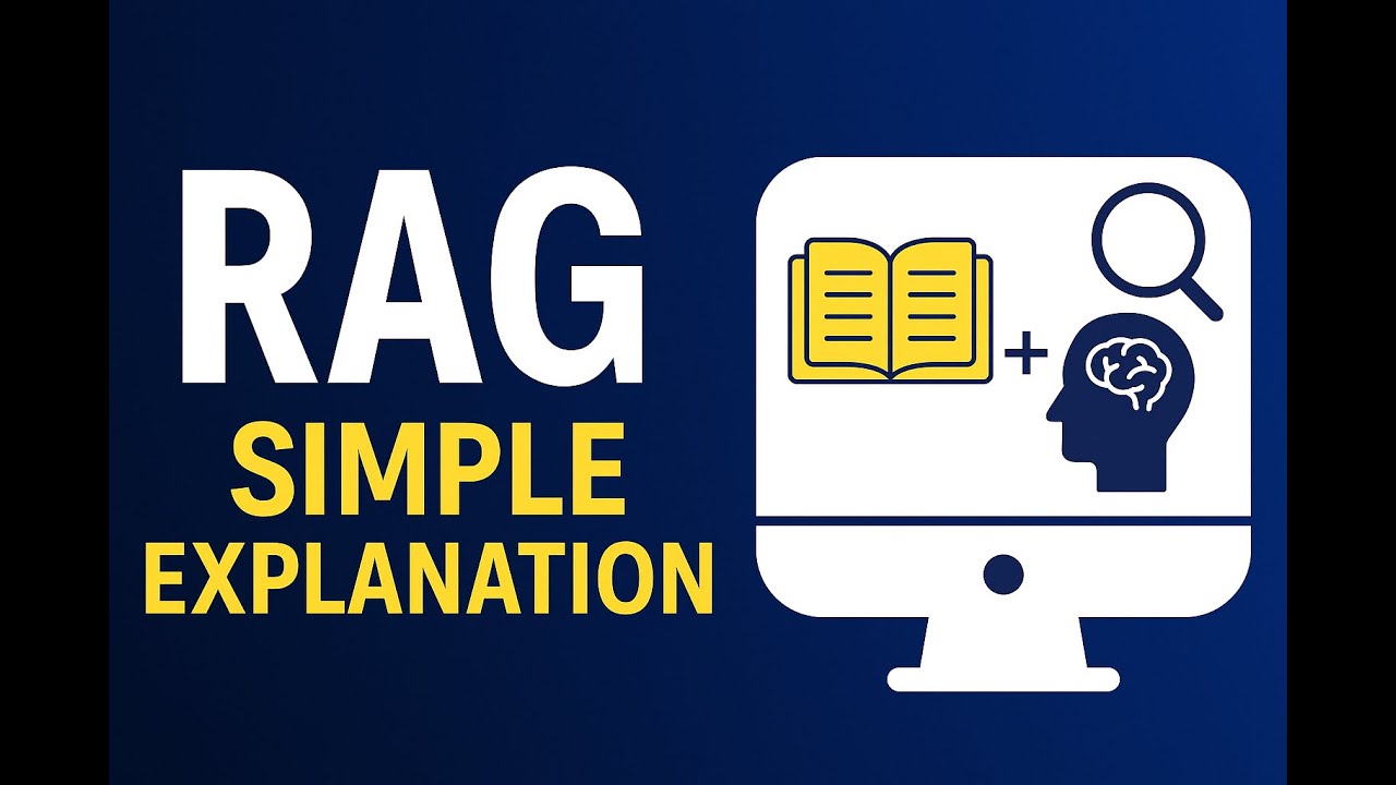 Add Ravg RAG (Retrieval-Augmented Generation) — Simple Explanation - YouTube