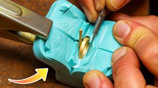 видео: Как этот парень делает тысячи золотых обручальных колец с помощью Play-Doh — Часть 1 картинка: Как этот парень делает тысячи золотых обручальных колец с помощью Play-Doh — Часть 1