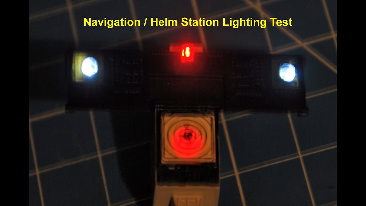 NCC1701 BRIDGE - Build + Lighting Fx