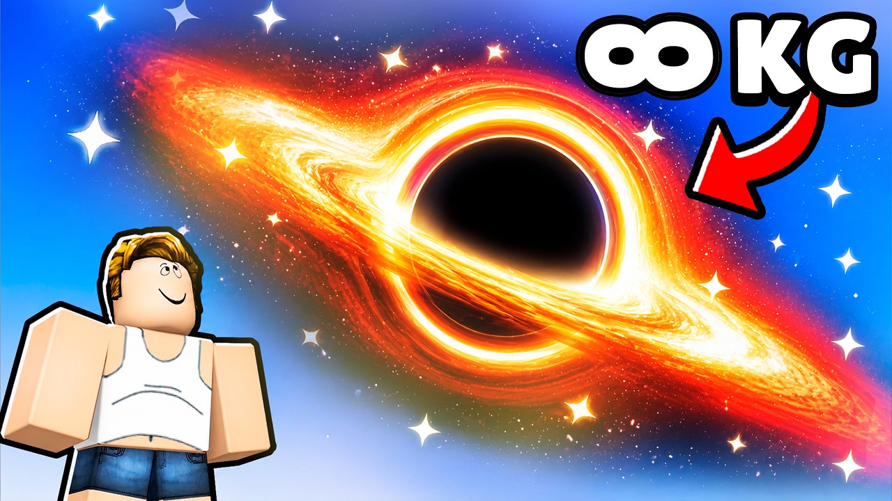 Roblox Feed a MASSIVE BLACK HOLE..