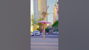 Thumbnail of Carlin dancing in the streets 💃 #ballerina @littlebunhead