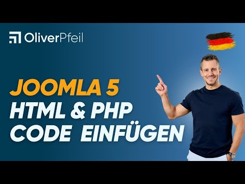 Joomla 5: HTML & PHP Code in Joomla einfügen 🇩🇪