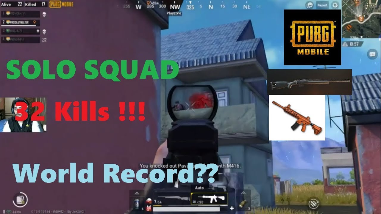 32 KILLS Solo VS Squad | PUBG MOBILE | ERANGEL - YouTube
