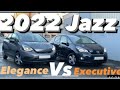 2022 Jazz Hybrid - Specification comparison - mid spec Elegance Vs top spec Executive #jazzhev