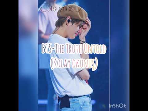 BTS - The Truth Untold kolay okunuş | x_bts .lyrics._x |