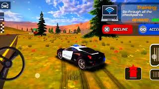Police Car Driving 🚨 Gameplay Kids Car emulator Android 🤯 #game