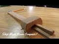 Shop Made Wood Beam Compass.#woodworking#diy#tooltips#beamcompass#scrapwood#compass#shopmade
