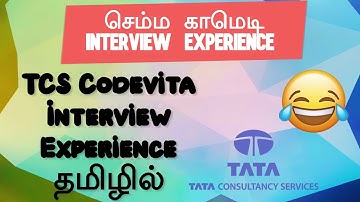 TCS Codevita Interview Experience 😂| Comdey Interview Experience | TCS | Tamil | Tech Siddhar | #TS