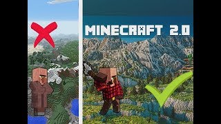 What if Minecraft Had A HUGE Makeover?