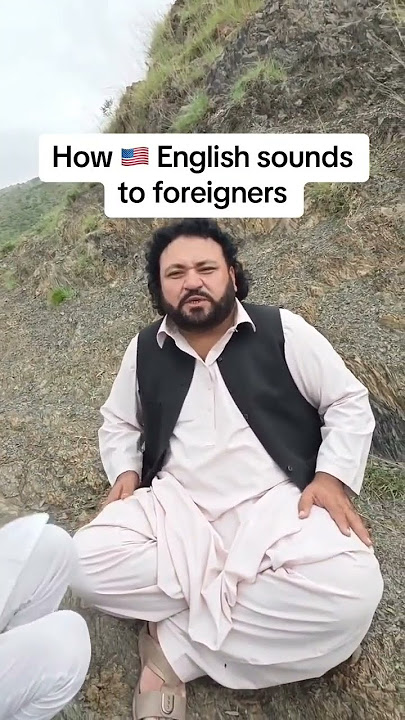 How English sounds to foreigners 😭