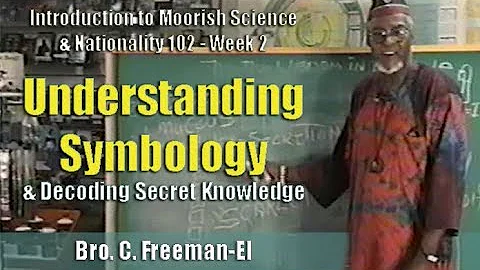 Bro. C. Freeman-El | Understanding Symbology & Dec...