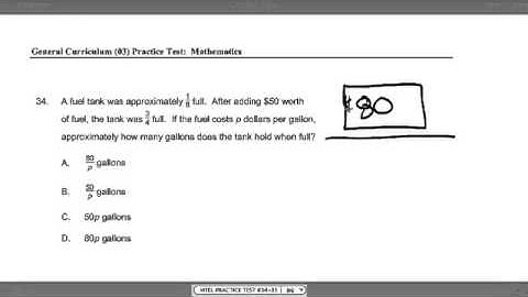 MTEL TEST PREP ~ #34 ~ General Curriculum (03) Math MTEL ~ By Chris Abraham ~ GOHmath.com