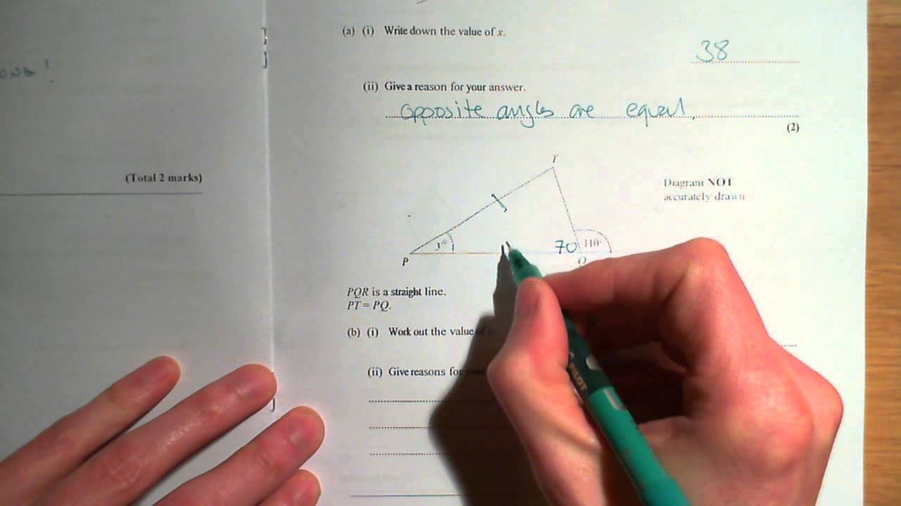 Edexcel Gcse Mathematics June 10 Foundation Paper 1 Youtube