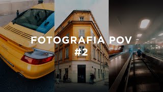 Fotografia POV relaxante pelas ruas de Varsóvia