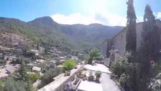 Binaural Soundscape Walk up to the Church of Deià Village, Mallorca