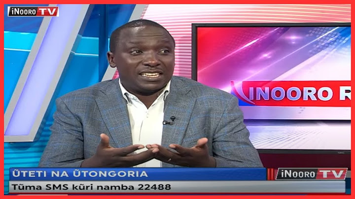 Ũteti na ũtongoria wa Kangema na Mũmbunge Peter Kihung