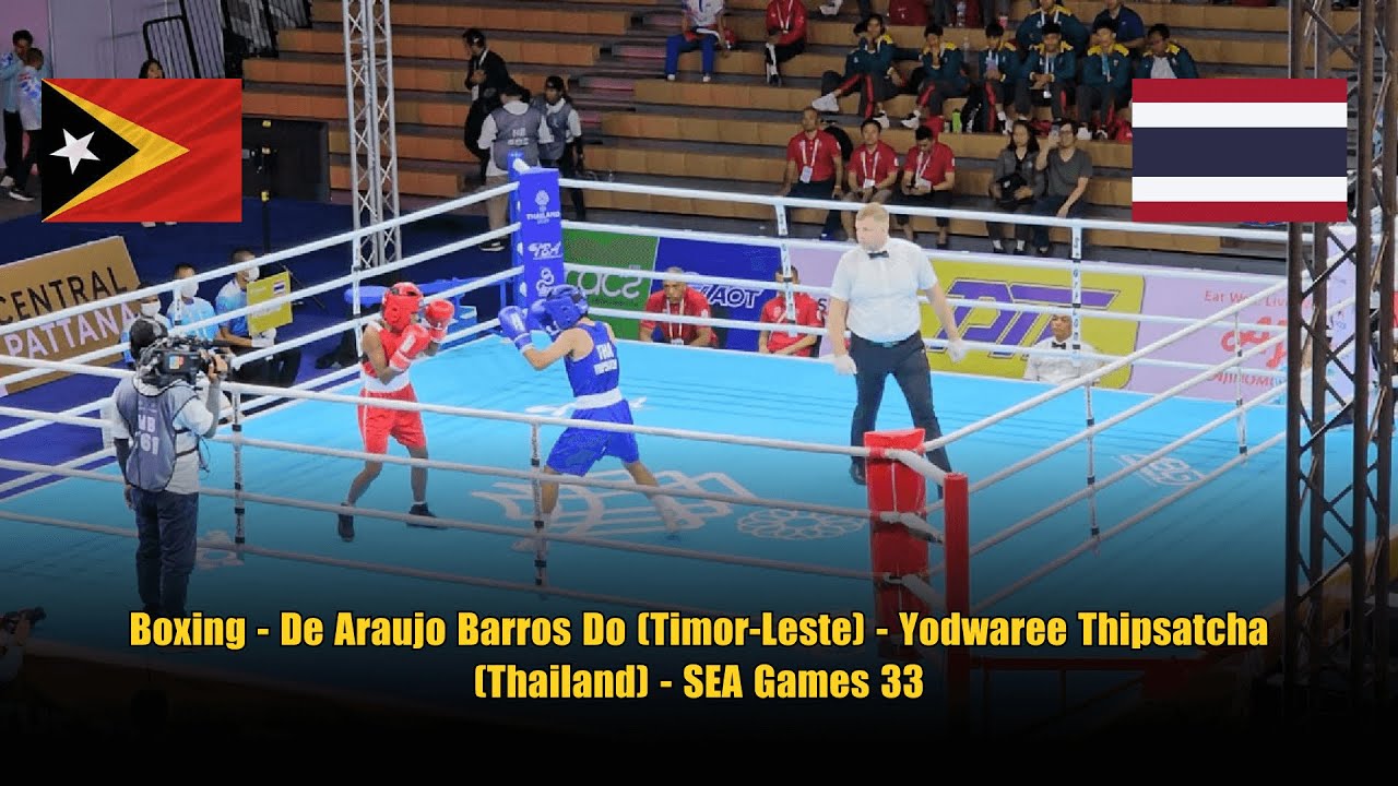 Boxing - De Araujo Barros Do (Timor-Leste) - Yodwaree Thipsatcha ...