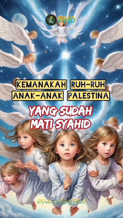 Kemanakah ruh-ruh anak-anak palestina  yang sudah mati syahid. #shorts #islam  #palestina #kisahnabi