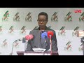 Corporate affairs manager giving an update on schedule of nominations