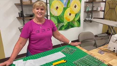 Easy Technique for Cutting Several Small Squares of Fabric