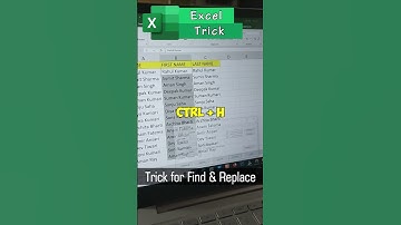 😎 Mind Blowing Trick  for Find & Replace #shorts #excel #exceltips #exceltutorial #exceltricks