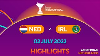 Fih Hockey Womens World Cup 2022 : Game 5 - Netherlands Vs Ireland