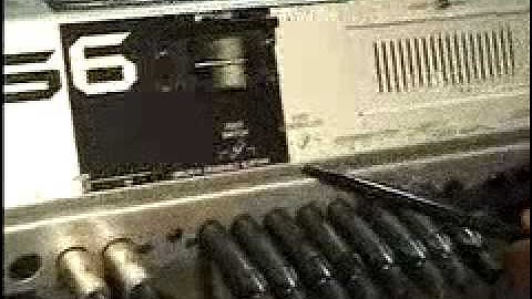 Yamaha Motif ES DVD: The Back