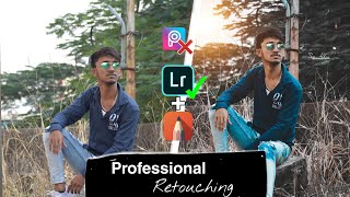 Photo 📷 Retouching in 4 easy steps - Black tone ( moody preset) || Samkhan photography.