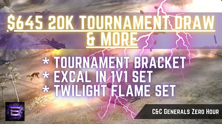 $645 TOURNAMENT BRACKET 1v1 20k Tournament LIVE & MORE | C&C Zero Hour